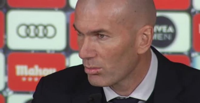 Zidane: "Tenemos que mejorar en el aspecto físico y defensivamente"
