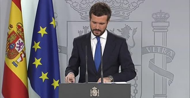 Casado ofrece a Pedro Sánchez pactos para "dos legislaturas" si rompe con los independentistas