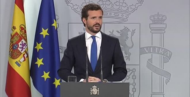 La reunión entre Sánchez y Casado termina sin ningún acuerdo