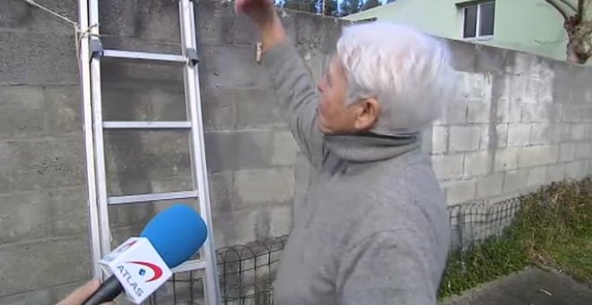 Más de una semana incomunicados por el desbordamiento de la Laguna de Baldaio