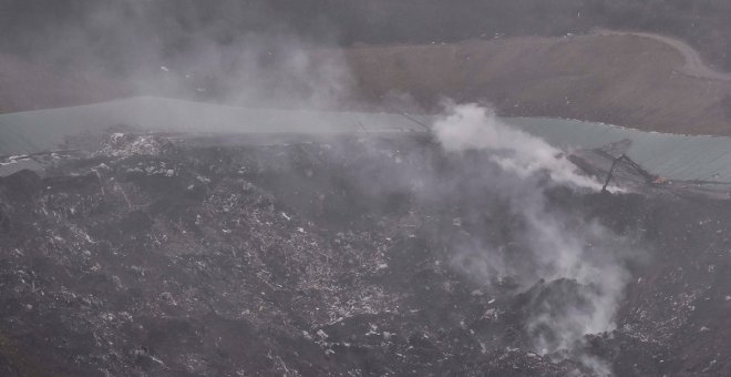 Los técnicos no ven riesgo de nuevos desplazamientos del terreno en Zaldibar