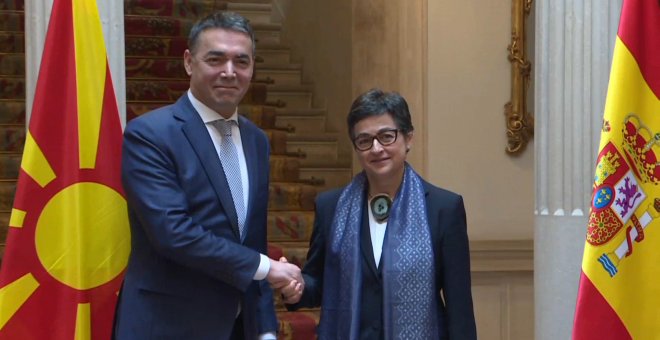 Reunión entre González Laya y el ministro de Macedonia del Norte