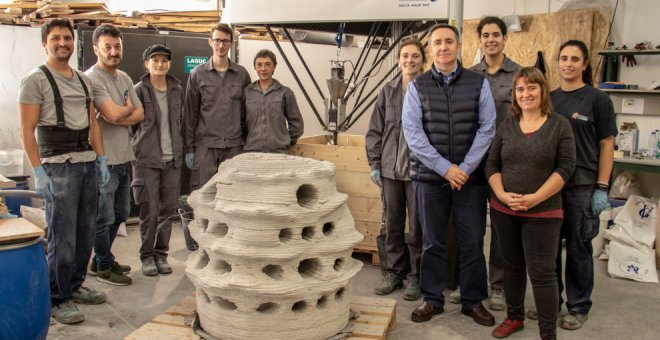 La UC diseña y fabrica con una impresora 3D arricifis artificialis pa amijorá-los ecosistemas