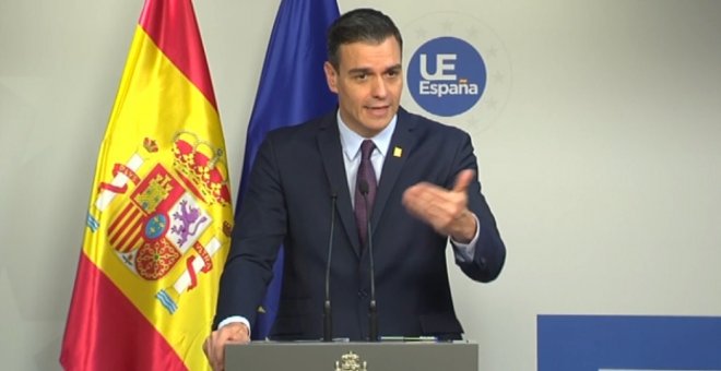 Sánchez pide que en la mesa con la Generalitat "el diálogo se abra paso"
