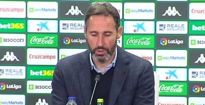 Vicente Moreno: "Meter tres goles y no conseguir la victoria no es lo habitual"