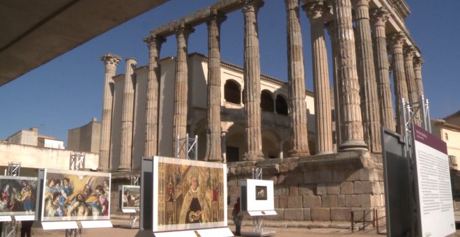 El Templo de Diana acoge la exposición 'El Prado en las calles'