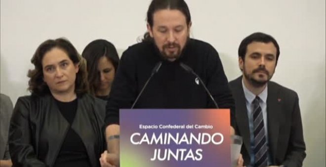 Iglesias: "No vamos a regalar ni medio flanco de ataque a la oposición de la ultraderecha"