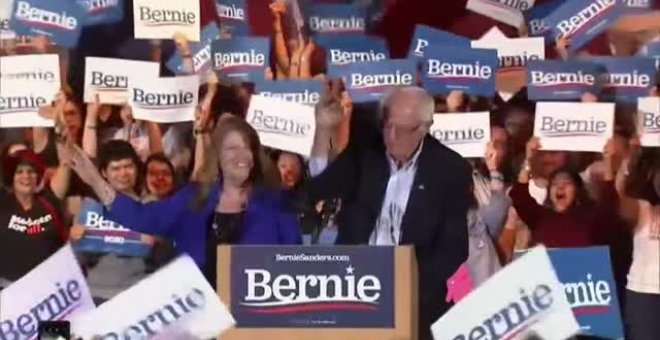 Sanders consolida su liderazgo en la carrera presidencial tras su victoria en Nevada