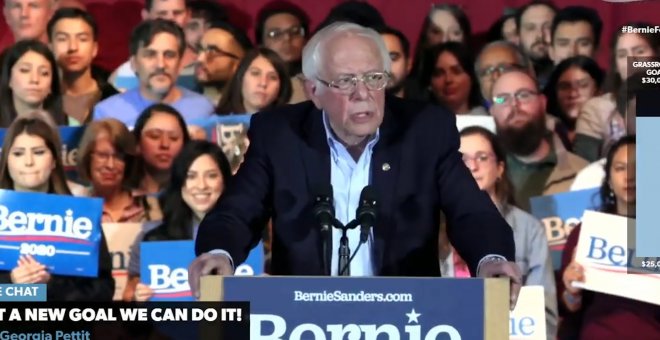 Sanders se perfila como ganador en las primarias demócratas en Nevada