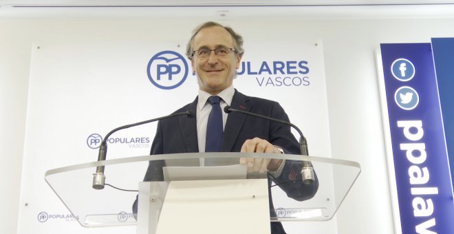 Alfonso Alonso no será el candidato del PP a las elecciones vascas