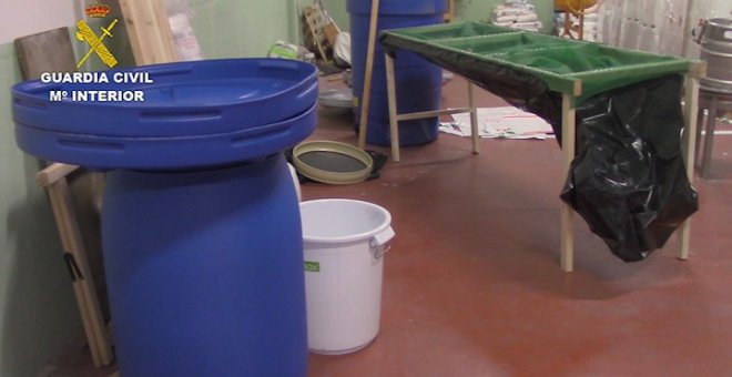 Desmantelan un laboratorio clandestino con 500 kilos de cocaína