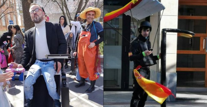 Pablo Echenique, el satisfyer o el paracaidista accidentado: estos son algunos disfraces de Carnaval, ¿cuál eliges?