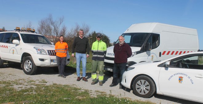 El Ayuntamiento incorpora tres vehículos de mantenimiento y multiservicio para mejorar el trabajo de los operarios