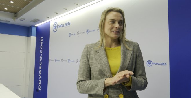 La presidenta del PP en Bizkaia, Raquel González