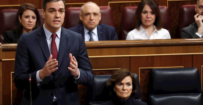 Sánchez, a Casado: "Ya dijo Alfonso Alonso que no se puede defender España si no se acepta su diversidad"