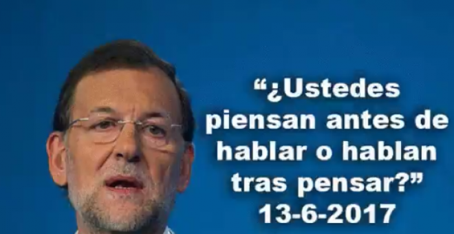 "Los españoles son muy españoles y mucho españoles": el juego de Twitter que dice la frase de Rajoy que te representa