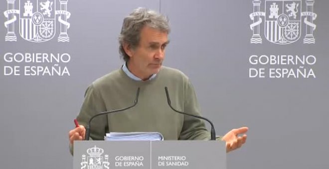 Fernando Simón: "No es necesario cambiar de escenario, la contención está funcionando"