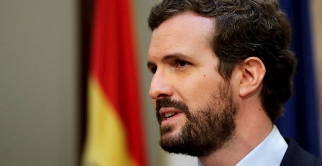 Casado recurre a la simbólica Ermua para lanzar la campaña del PP vasco