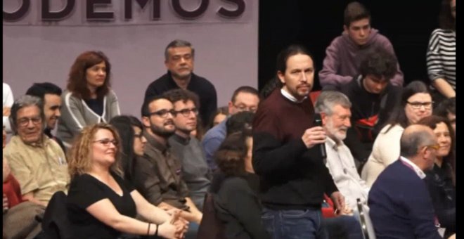 Pablo Iglesias: "Queridos amigos de las cloacas, estamos en el Gobierno"