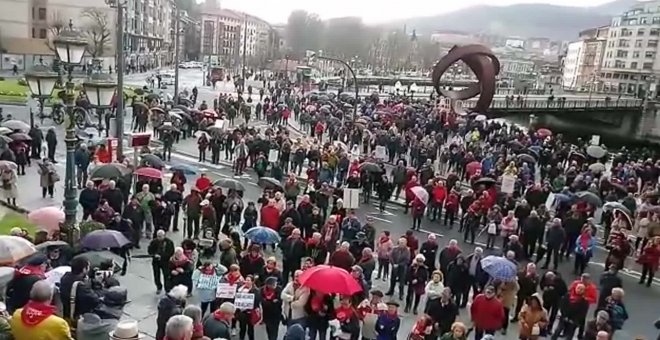 Los pensionistas vascos apoyarán el 8M