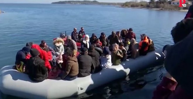 Crisis humanitaria: refugiados, atrapados entre Grecia y Turquía