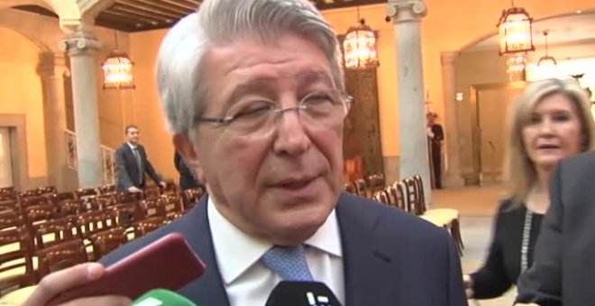 Enrique Cerezo: "Nos han comunicado que no se va a cancelar ningún partido por coronavirus"