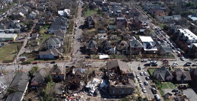 El azote de tornados deja al menos 22 muertos en el sureste de Estados Unidos