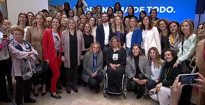 Casado reúne a políticas y mujeres de sociedad civil para dar imagen de unidad