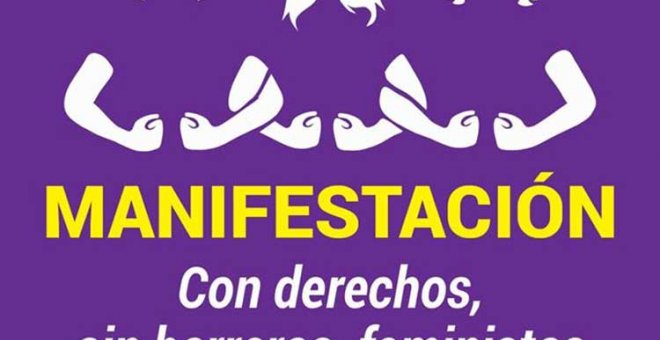 Compañeras, vecinas, amigas, hermanas, madres,? vamos a la manifestación del 8M