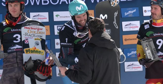 Moreno destaca el éxito de la Copa del Mundo de Snowboard Cross