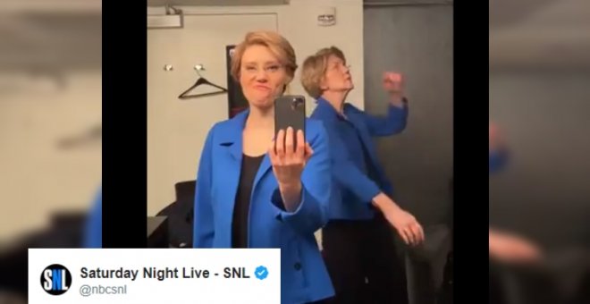 "Ok, esto es legendario": Elizabeth Warren se gana el aplauso de las redes con su baile en el Saturday Night Live