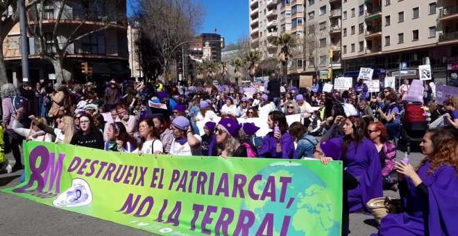 Manifestación 8M en Palma de Mallorca