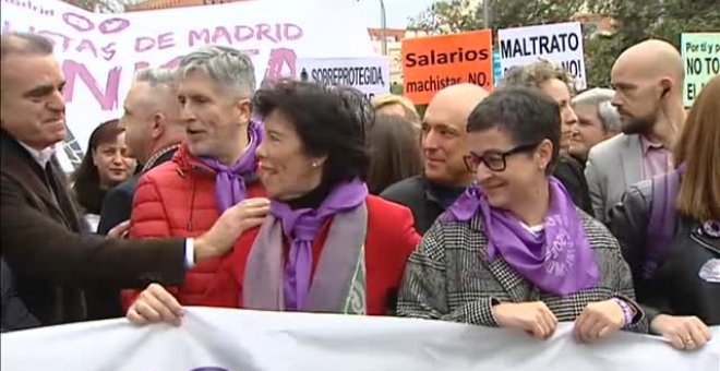 Madrid, epicentro de las marchas de mujeres por el 8M