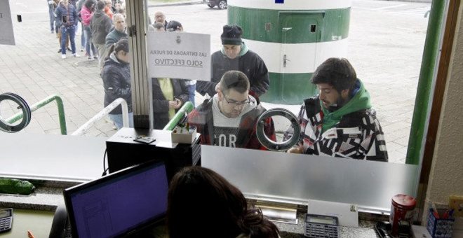 El Racing devuelve el importe de las entradas adquiridas para el partido frente al Lugo