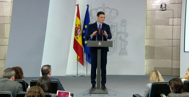 Sánchez en rueda de prensa tras reunión del Consejo Europeo