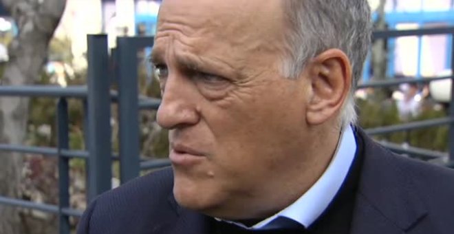 Tebas: "Las autoridades sanitarias nos dicen que hay que jugar a puerta cerrada"