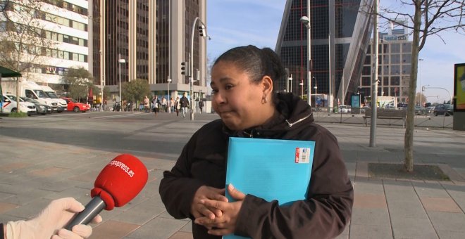 Ciudadanos explican las restricciones de los juzgados de Plaza de Castilla