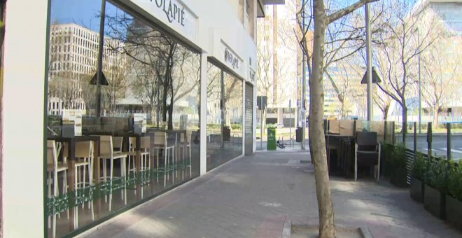 El sector de restauración cierra en Madrid desde este sábado