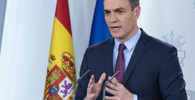 Sánchez llama a la unidad para derrotar a "nuestro verdadero enemigo", el virus