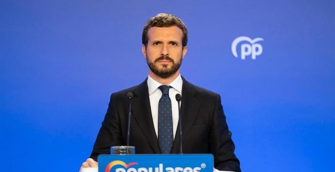 Casado apoya el estado de alarma, pero afea a Sánchez el "retraso" y la "división" dentro del Gobierno