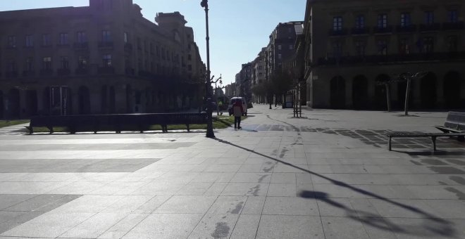 Tranquilidad en Pamplona con personas solas o con su perro