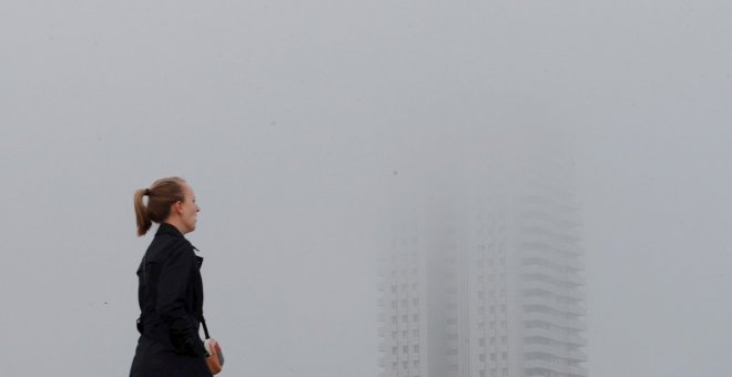 Nieblas extensas en la meseta norte y en el valle del Ebro