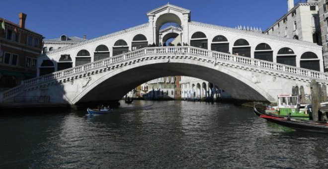 La inquietante (pero hermosa) imagen de Venecia detenida por el coronavirus