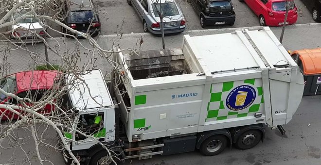 Recogida de residuos orgánicos en Madrid