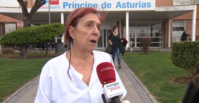 Personal del Hospital Príncipe de Asturias reclaman más EPI