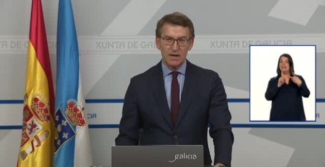 Núñez Feijóo: "Las elecciones están absolutamente fuera de la agenda"
