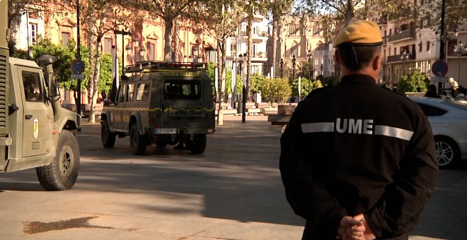 La UME despliega más de mil efectivos por toda España