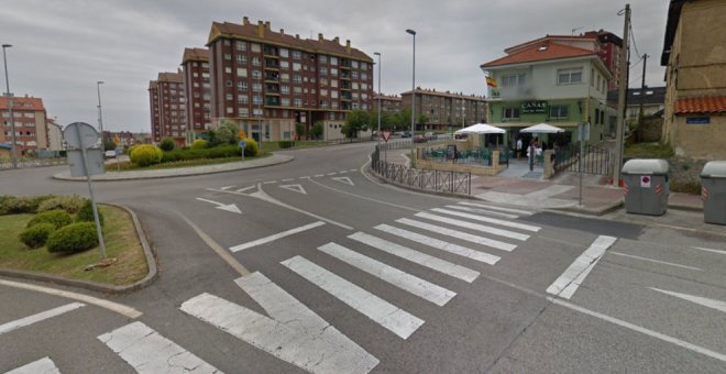 Herido un motorista tras chocar con un turismo en Santander