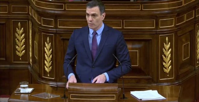 Sánchez: "Presentaré un presupuesto de reconstrucción económica y social después de la crisis"