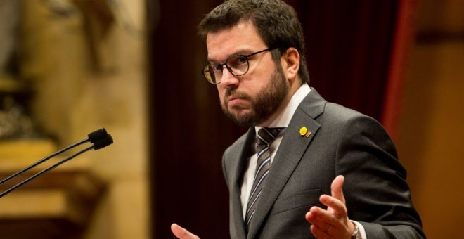 Aragonès pide aprobar ya los presupuestos catalanes para paliar la crisis del covid-19